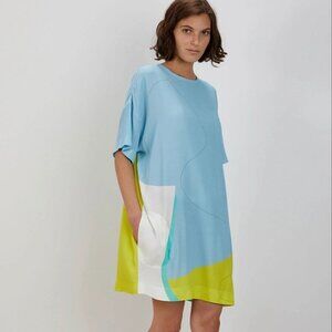 The Kit. Maya Dress Medium Minimalist Modern Art Sheath